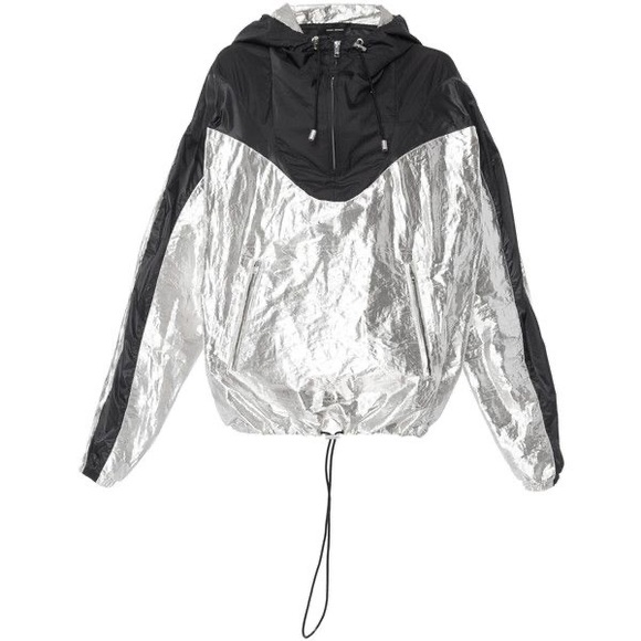 Isabel Marant Richie jacket in silver and black. - Picture 2 of 6